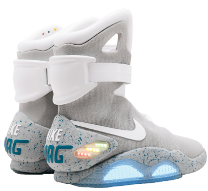Кроссовки Nike Air Mag, вид cзади
